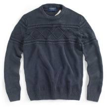 13STC5852 top selling ribbed men's sweater cotton pullover